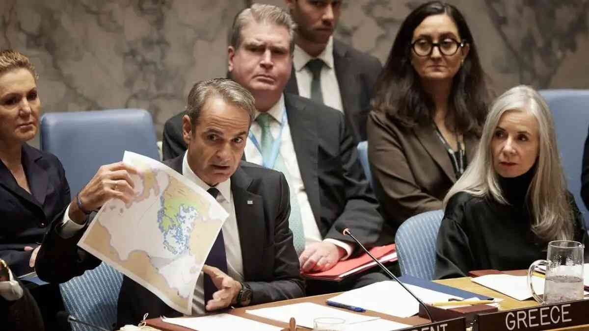 Μητσοτάκης στον ΟΗΕ: «Η γεωγραφία δεν μπορεί να ξαναγραφτεί» – Το μήνυμα στην Άγκυρα για το τουρκολιβυκό μνημόνιο