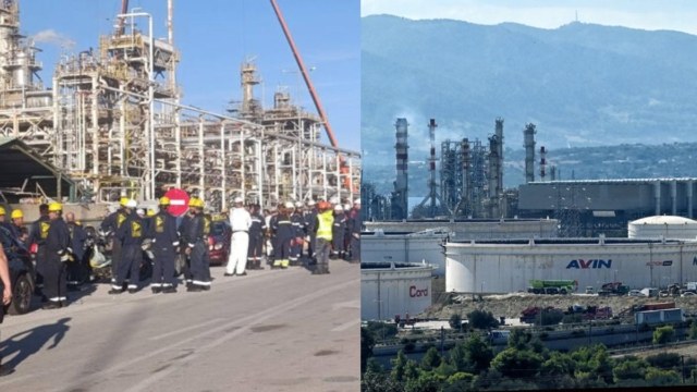 Νέα έκρηξη σε εγκαταστάσεις της Motor Oil: Τα νεότερα για τους δύο εργαζομένους που τραυματίστηκαν