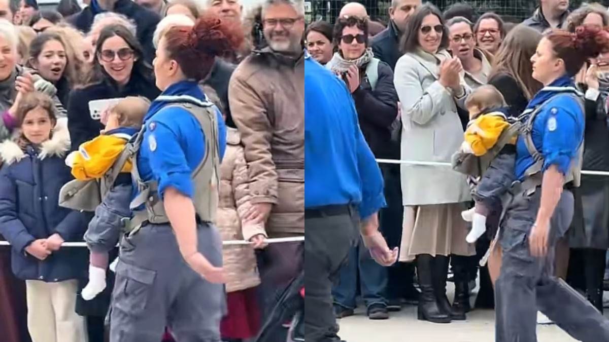 Όλοι την κοιτούσαν: Η κίνηση αυτής της μητέρας στην παρέλαση που σόκαρε (ευχάριστα) και συγκίνησε το πανελλήνιο