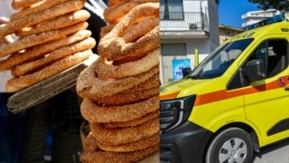 Σέρρες: Στο νοσοκομείο μεταφέρθηκε ο άνδρας μετά τον εντοπισμό γυαλιού σε κουλούρι που είχε αγοράσει για το παιδί του.