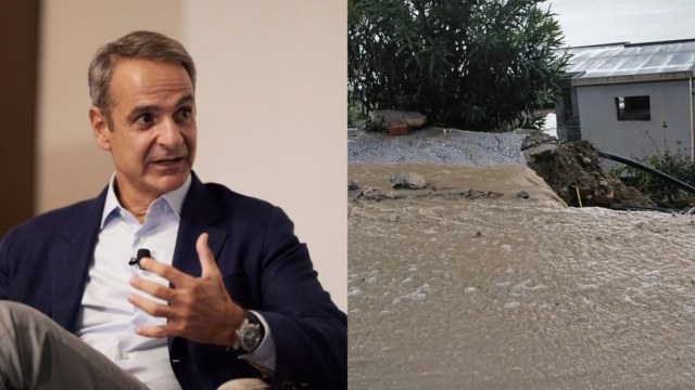 Μητσοτάκης: «Δεν θα μείνει κανείς μόνος» στην Κρήτη – Στήριξη στους πληγέντες και νέα μέτρα