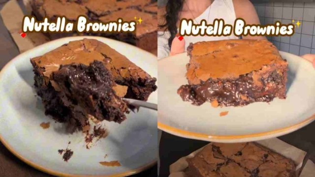 Τα πιο λαχταριστά brownies με Nutella – Το μυστικό για ζουμερό αποτέλεσμα