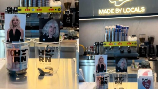 Βίσση εναντίον Καρβέλα και στα tips – Η απίθανη ιδέα μιας καφετέριας
