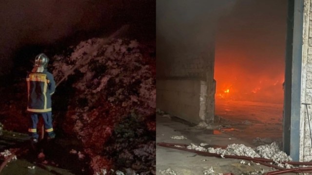 Τρίκαλα: Κόλαση φωτιάς σε εργοστάσιο – Στις φλόγες έξι αποθήκες