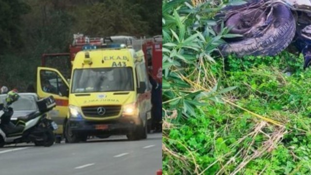 Τραγωδία στην Κρήτη: Θανατηφόρο τροχαίο με ένα νεκρό και δύο τραυματίες, ανάμεσά τους και ένα παιδί